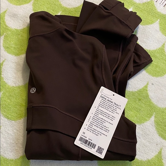 NWT Lululemon Define Jacket *Nulu - Espresso (Size 10) - Picture 3 of 4